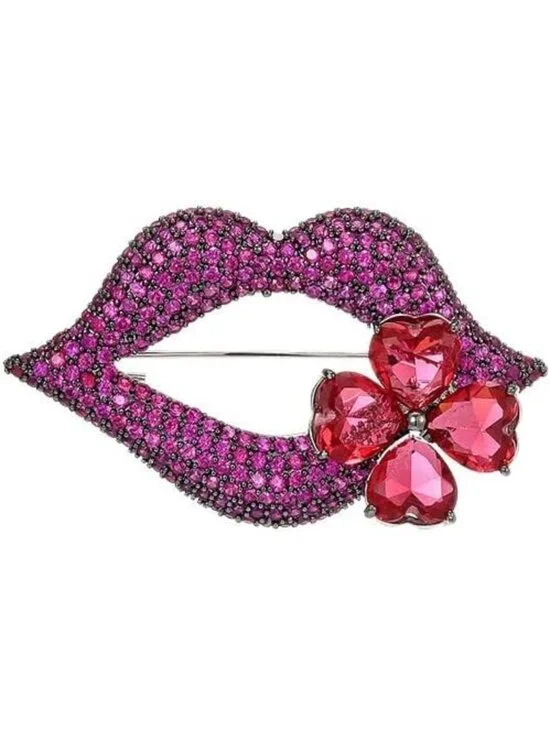 Elegant Flower Brooches & Pins for Women | Fashion Costume Jewelry Accessories