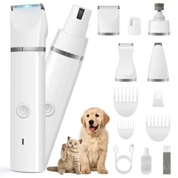Veeconn Pet Clippers Grooming Kit Rechargeable
