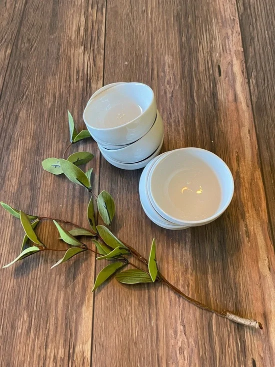 Crate & Barrel Dip Bowls ~ Set of 8