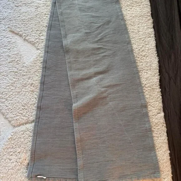 80” crate and barrel grey table runner