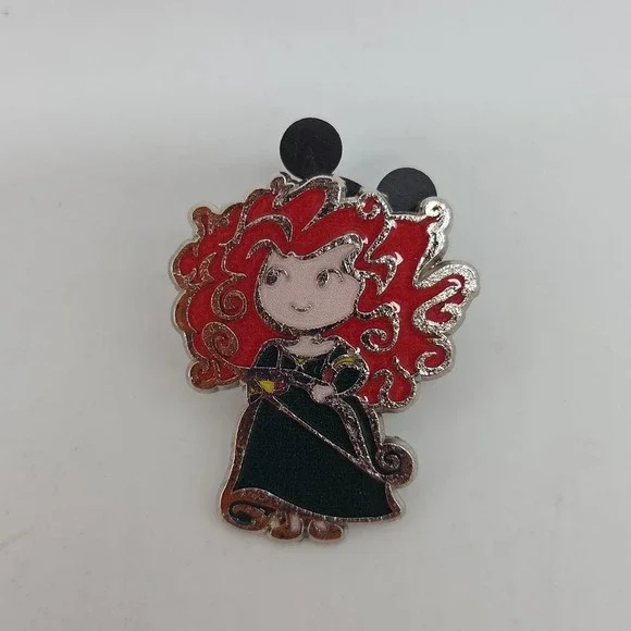 2016 Disney Pin Merida 119518 Brave Cuties Stylizer Princess Booster