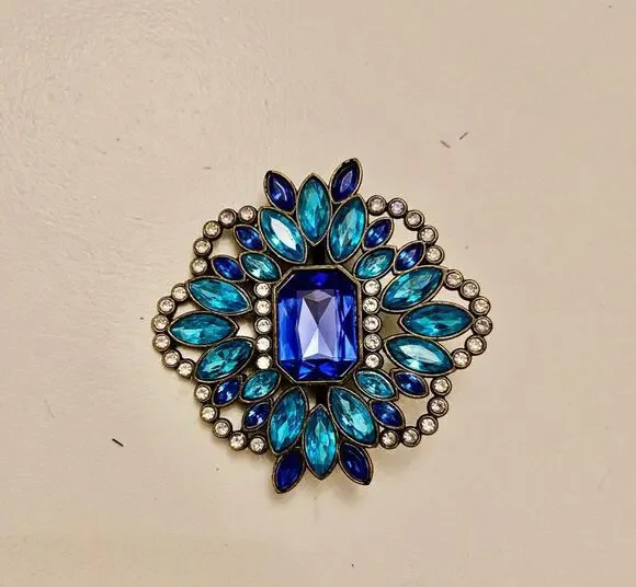 Gem Embellishment, blue/green