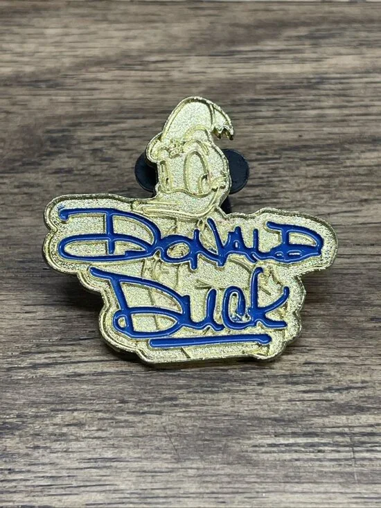 Disney Pin Donald Duck Signature Lanyard Series 2004 KG JD