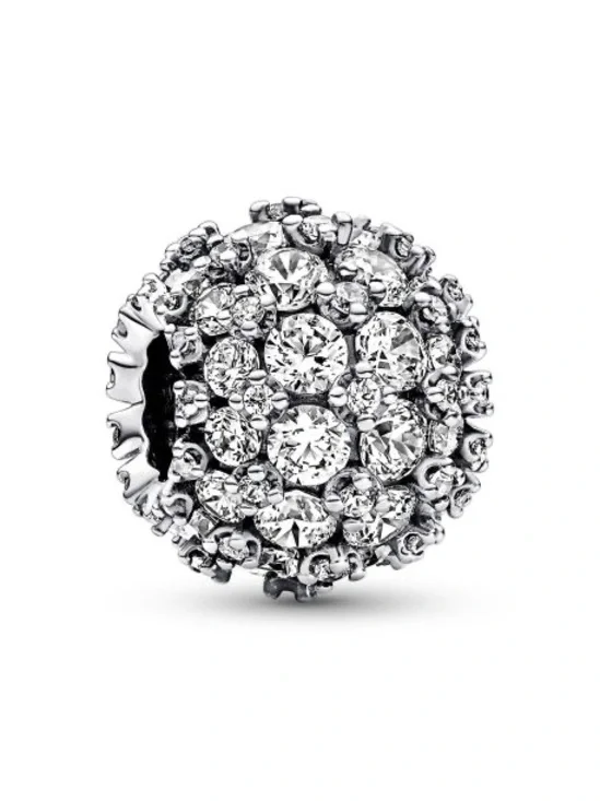 Pandora Sparkling Pave Round Charm