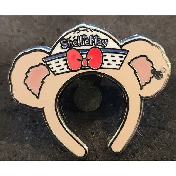 Disney Pin 128150  Shellie May HKDL Hong Kong Hidden Mickey Ears Game‎ Headband