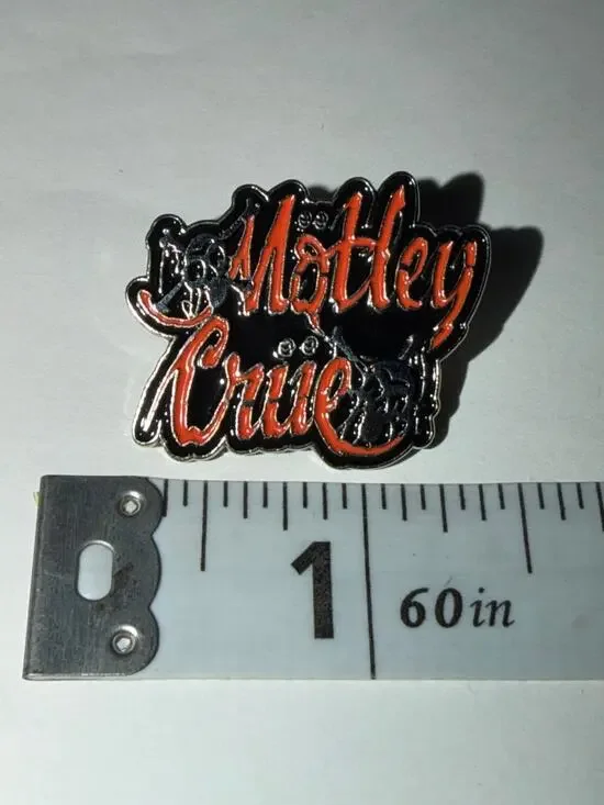 Motley Crue Pin Brooch