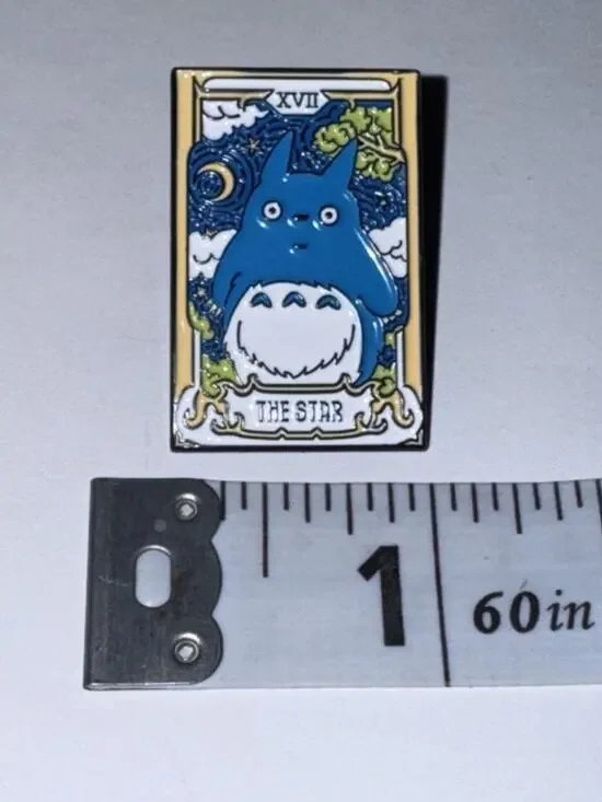 The Star Tarot Card Pin Brooch