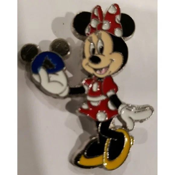Disney Pin 67010 Celebrate Everyday Ear Hat Collection Minnie‎ Mouse Silver Ears