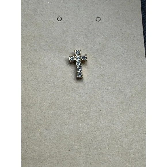 Cross CZ Charm or Pendant