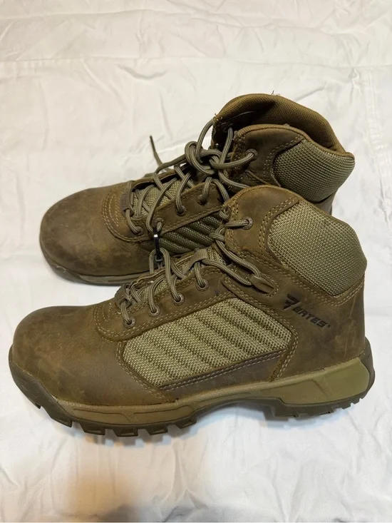 Bates Tactical Sport 2 Mid Safety Toe Work Boots Brown Men’s 10