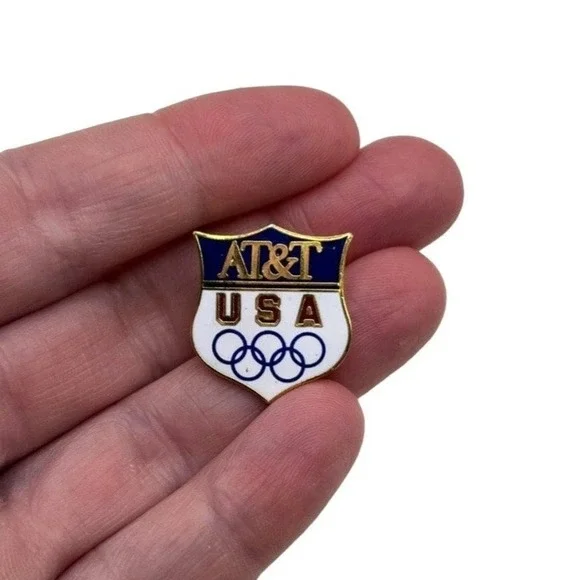 Olympics AT&T Partner Team USA Olympic Hat‎ or Lapel Pin