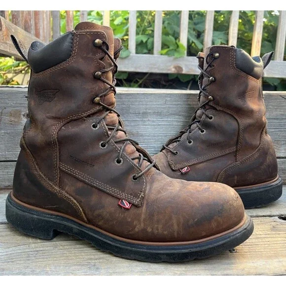 Red Wing Dynaforce 4200 Men's 11.5 Waterproof Safety Toe Leather Work Boots