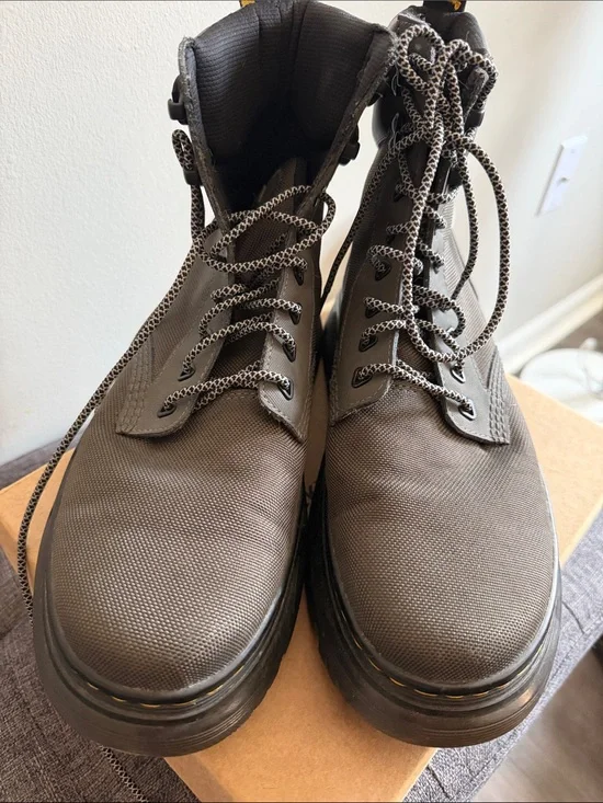 Dr. Martens Men's Brown Tactical Lace-Up Boots