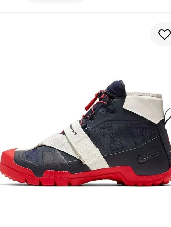 NIKE UNDERCOVER X SFB MOUNTAIN BOOTS SIZE 15 OBSIDIAN RED NEW IN BOX