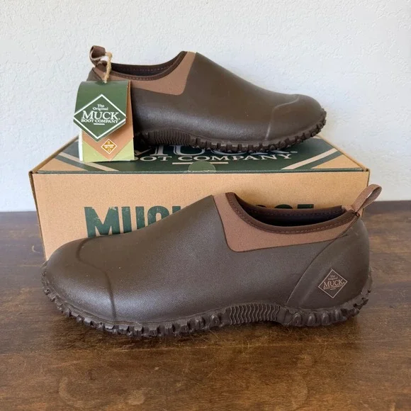 Muck Boot Company Muckster II Low Bark Otter Men's Sz 12 Shoe M2L-900 New in Box