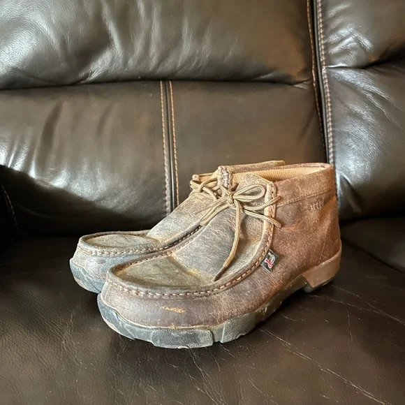 Justin steel‎ toe work boot size 8.5 men’s