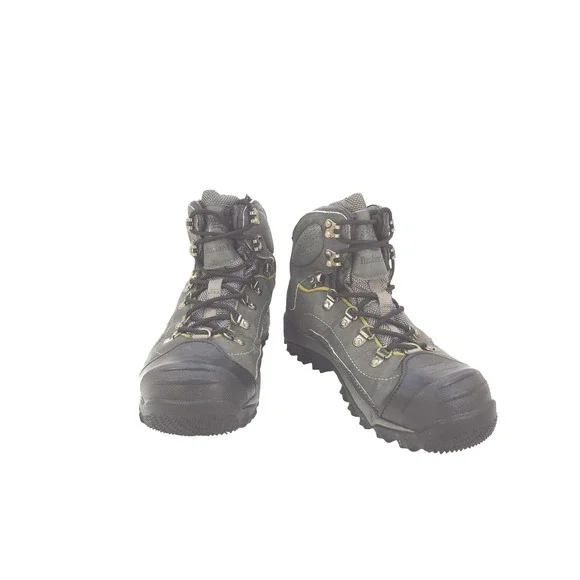 Timberland Pro Switchback Waterproof Hiking‎ Boots Grey Black Size Men's 7 Wom 8