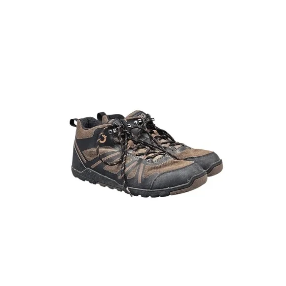 Xero Shoes Men's Size 11 US DayLite Hiker Fusion Brown Minimalist Boots READ