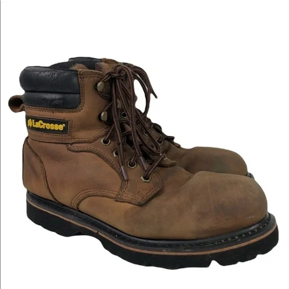 Lacrosse Leather Foreman 6” Steel Toe Boots