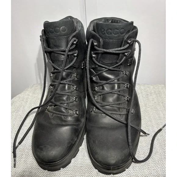 Nike ACG Boots Mens Size 13 Black Triple Leather Outdoor Hiking 454350-003 Trail