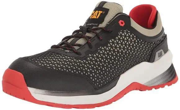 CAT FOOTWEAR MENS STREAMLINE 2.0 COMPOSITE TOE, MOSS GREY/BLACK, 7.5