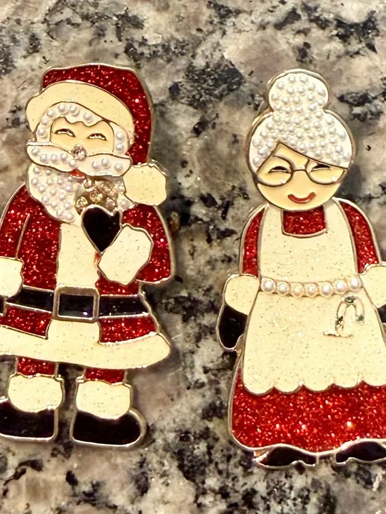 SUGARFIX by BaubleBar Claus Couple Earrings