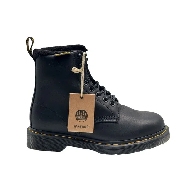 Dr. Martens 1460 Pascal Leather Boot Black‎ Mens Size 6