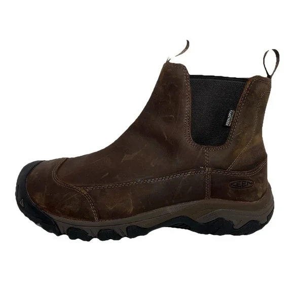 Keen Anchorage III Waterproof Boot Dark Earth Mulch Mens Sz 11.5 1017790 Outdoor
