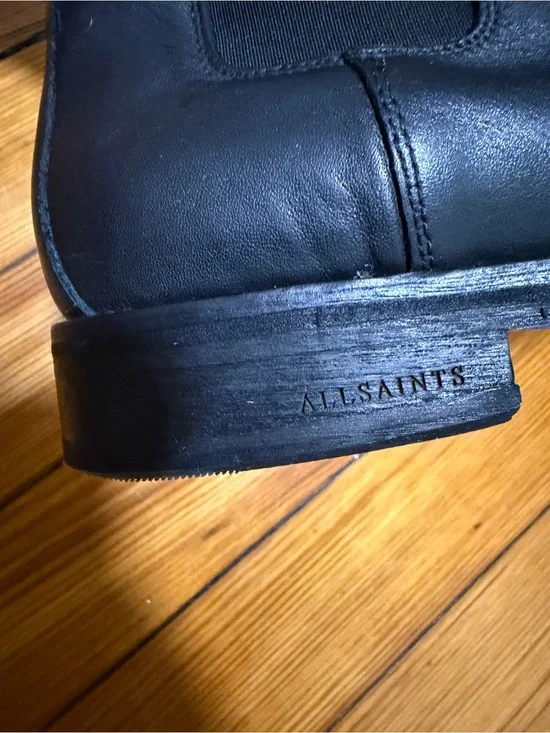 All saints black boots