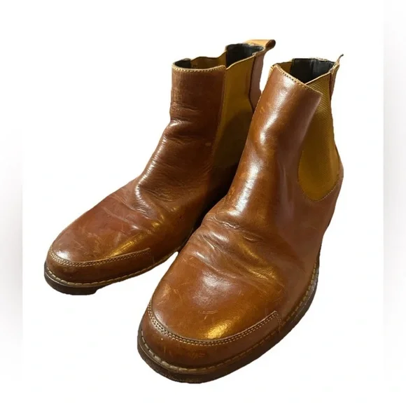 Cole Haan Men’s Designer Air Bentley CHLS II Casual Shoes US 8 Oak Chelsea