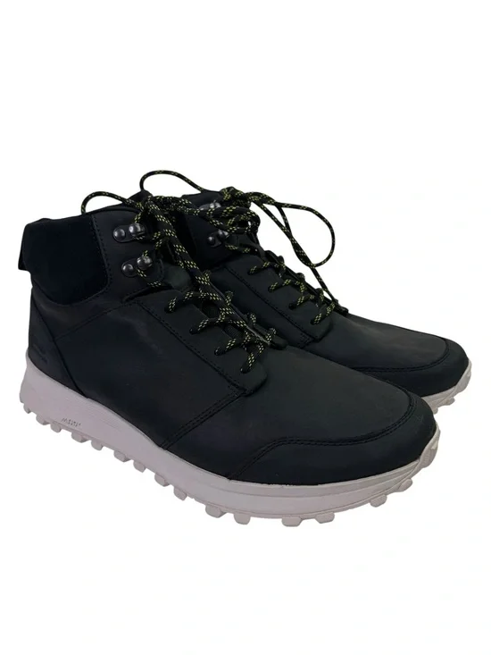 NEW Clarks Men’s ATL Trek Up Waterproof Black Boots Leather Size 12