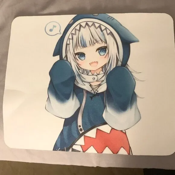NEW Gawr Gura mouse pad