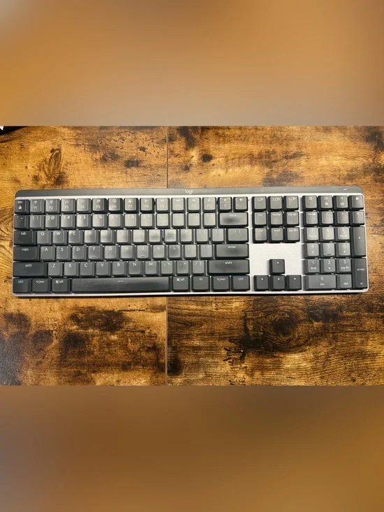 Logitech - Wireless Keyboard - Black Gray