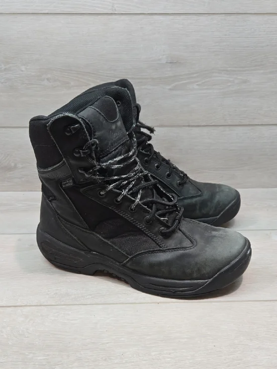 Cabelas Men's 81-8561 Black Tactical Lace-Up Boots Sneakers High Top Shoes 9.5D