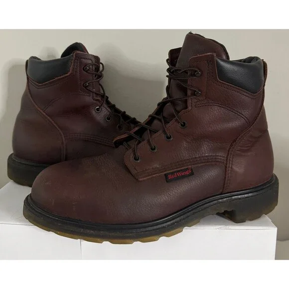 Red Wing 606 USA Union Made Men's Supersole 2.0 EH Soft Toe Work Boots Size 11