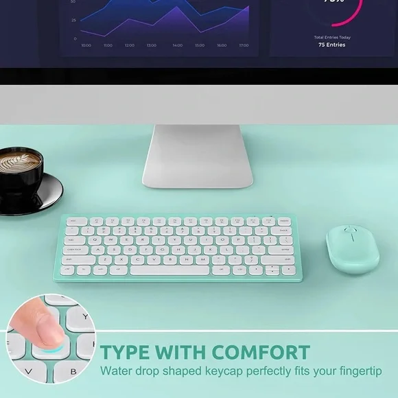 Wireless Keyboard and Mouse Combo‎