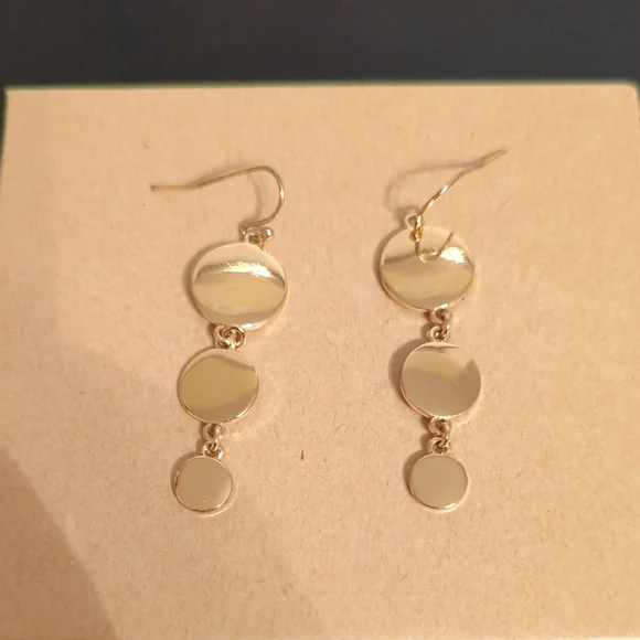 Sugarfix By Baublebar Elegant Gold Dangle Earrings