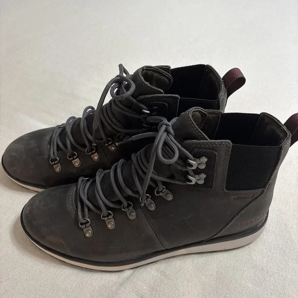 Forsake Davos High Gunmetal Grey‎ Men's Waterproof Premium Leather Boot Size 10