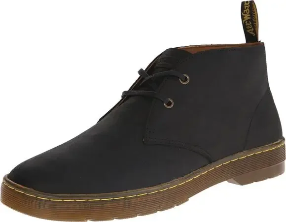 DR. MARTENS CABRILLO CHUKKA BOOT, BLACK, UK 12/US MEN'S 13