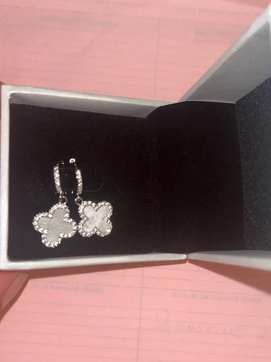😍 Four Leaf Clover Earrings