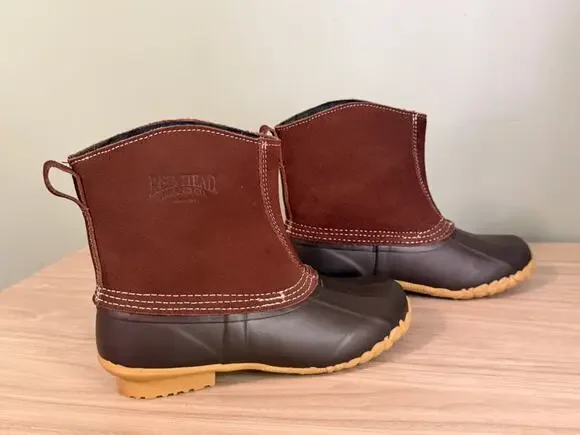 RedHead Classic II Men Duck Boots Insulated Waterproof Pull On Suede Rubber [Ins