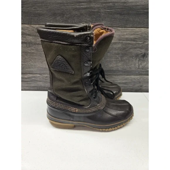 Rocky Duck Boots Mens Size‎ 8 Hunting Gore Tex Waterproof Insulated Liner Brown