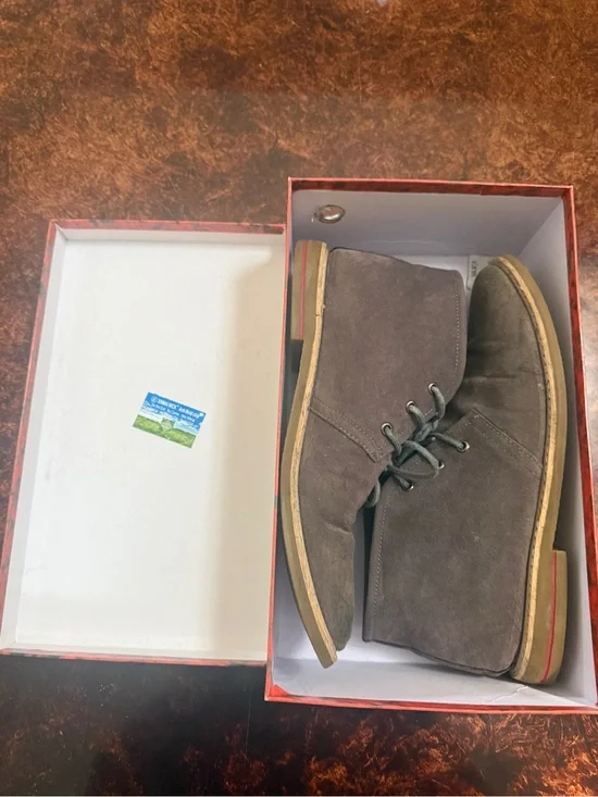Men's Brown Suede Chukka Boots - Lace-Up Casual Boots
