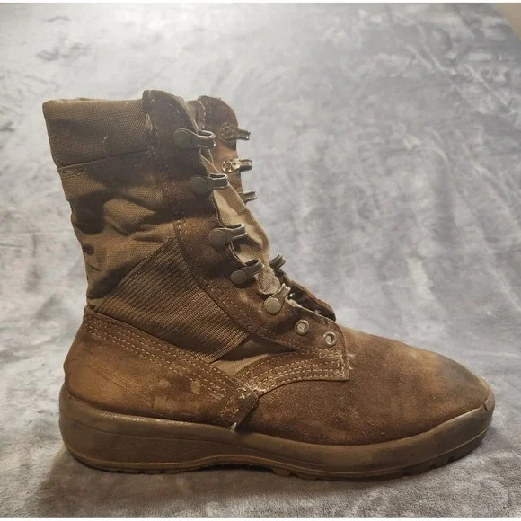 Belleville Boots Mens 7.5 Wide Brown Coyote AHWC Hot Weather Military Combat