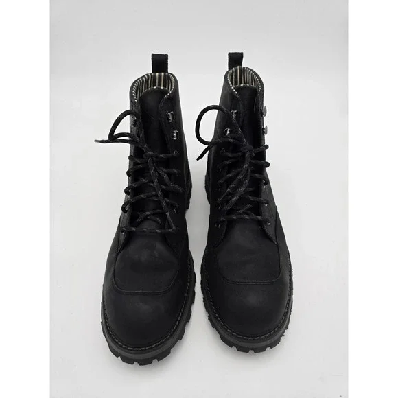 Muck Boot Men's Waterproof Foreman Leather Boots Sz 12.5 Black LMF-000