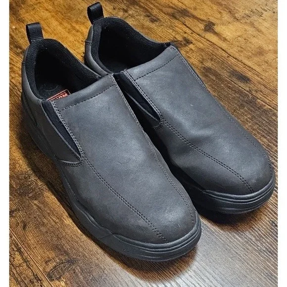 Red Wing WORX Men's 10.5M Slip Safety Dark‎ Brown ASTM F2413-18
