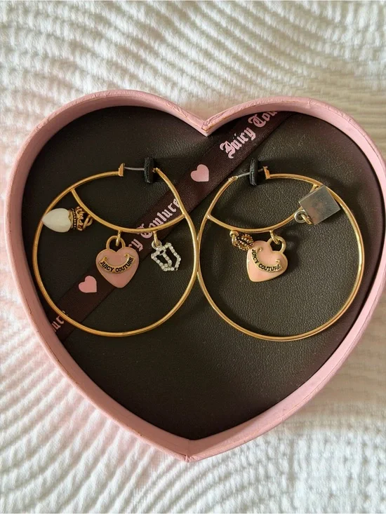 Juicy Couture Hoop Earrings