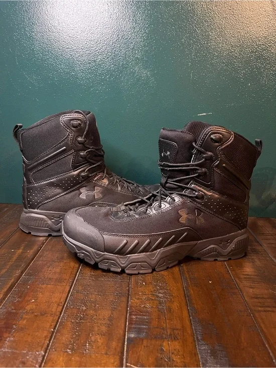 Under Armour Valsetz Tactical 2.0 SZ 12  Lace Up Combat Men Boots 1296756-001