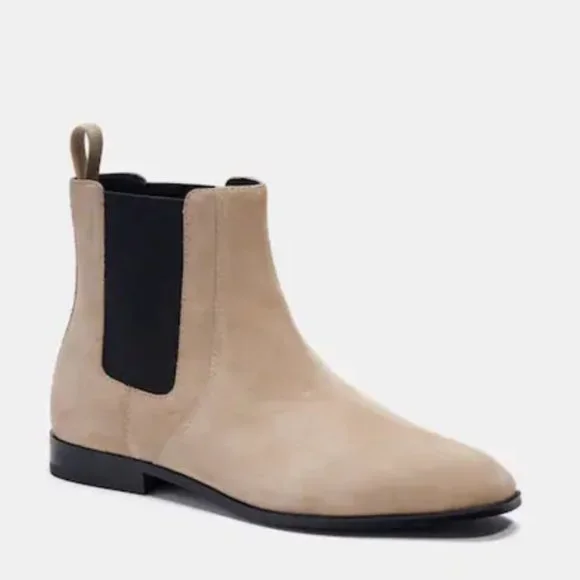 NWT COACH GRAHAM CHELSEA MEN BOOTS