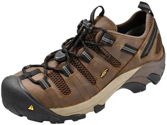 KEEN UTILITY ATLANTA COOL II ESD (SOFT TOE) CASCADE BROWN/FOREST NIGHT 11.5 D M